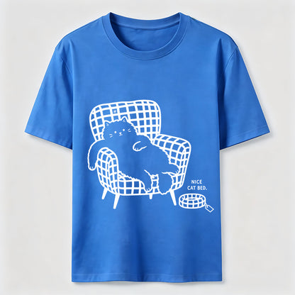 Reserved For The Lazy Cat Lover Graphic Tee