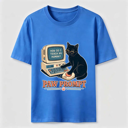 Paw Prompt Computer Cat Tee