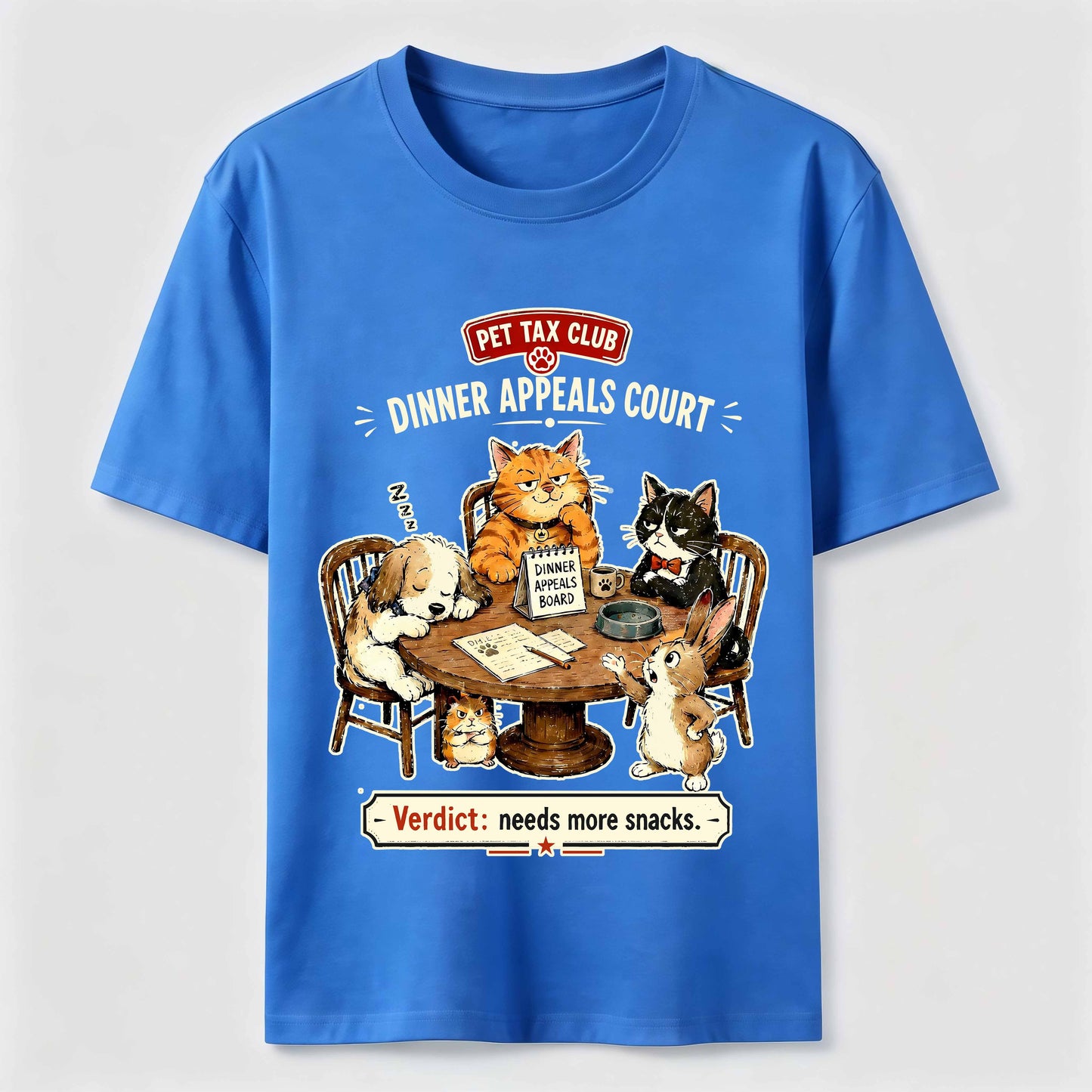Pet Dinner Review Board T-Shirt