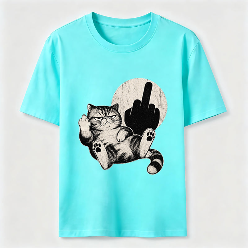 Unbothered Cat Attitude Tee