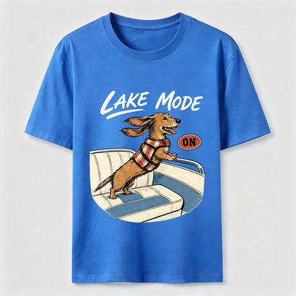 Lake Mode Dachshund Dog Tee
