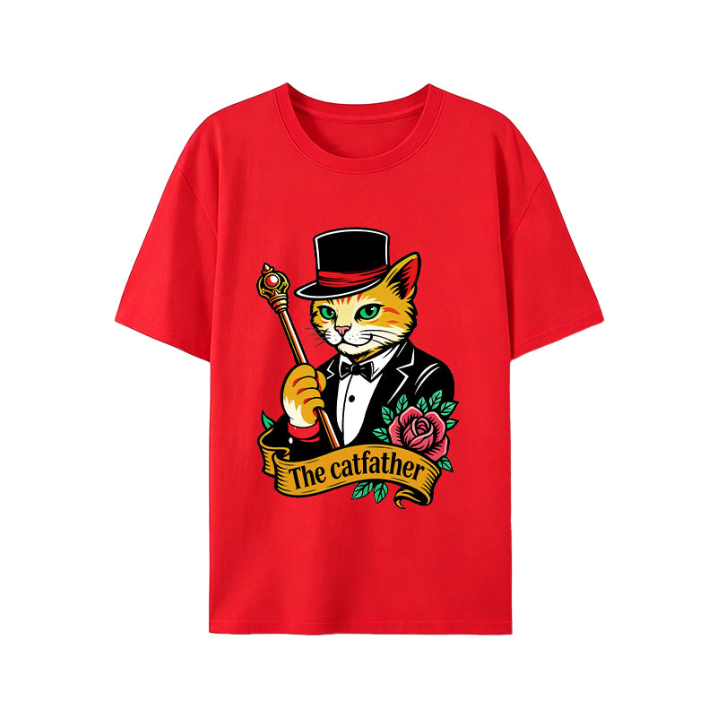The Cat Father Shirt, Catfather Tshirt, Best Cat Dad Ever T-Shirt