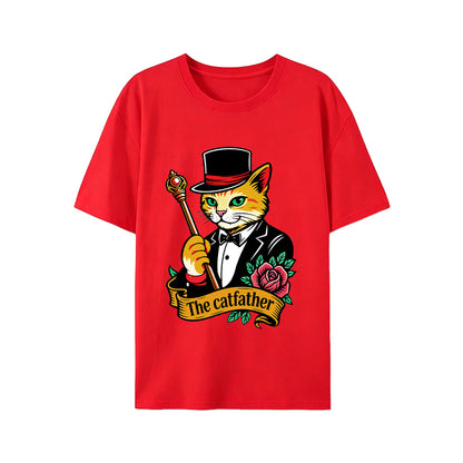 The Cat Father Shirt, Catfather Tshirt, Best Cat Dad Ever T-Shirt