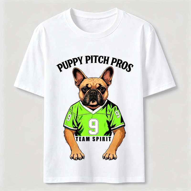 Team Spirit French Bulldog Athletic T-Shirt
