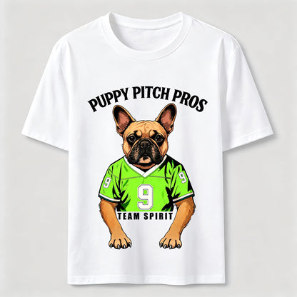 Team Spirit French Bulldog Athletic T-Shirt