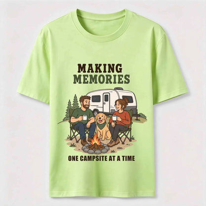 Making Memories Camping with My Dog T-Shirt