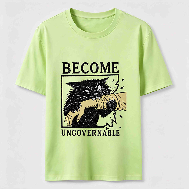 Become Ungovernable Chaotic Cat T-Shirt