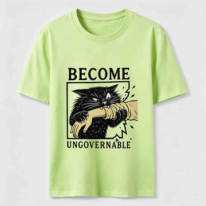 Become Ungovernable Chaotic Cat T-Shirt
