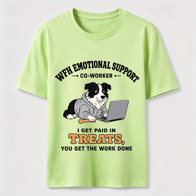 WFH Dog  Funny Emotional Support  T-Shirt