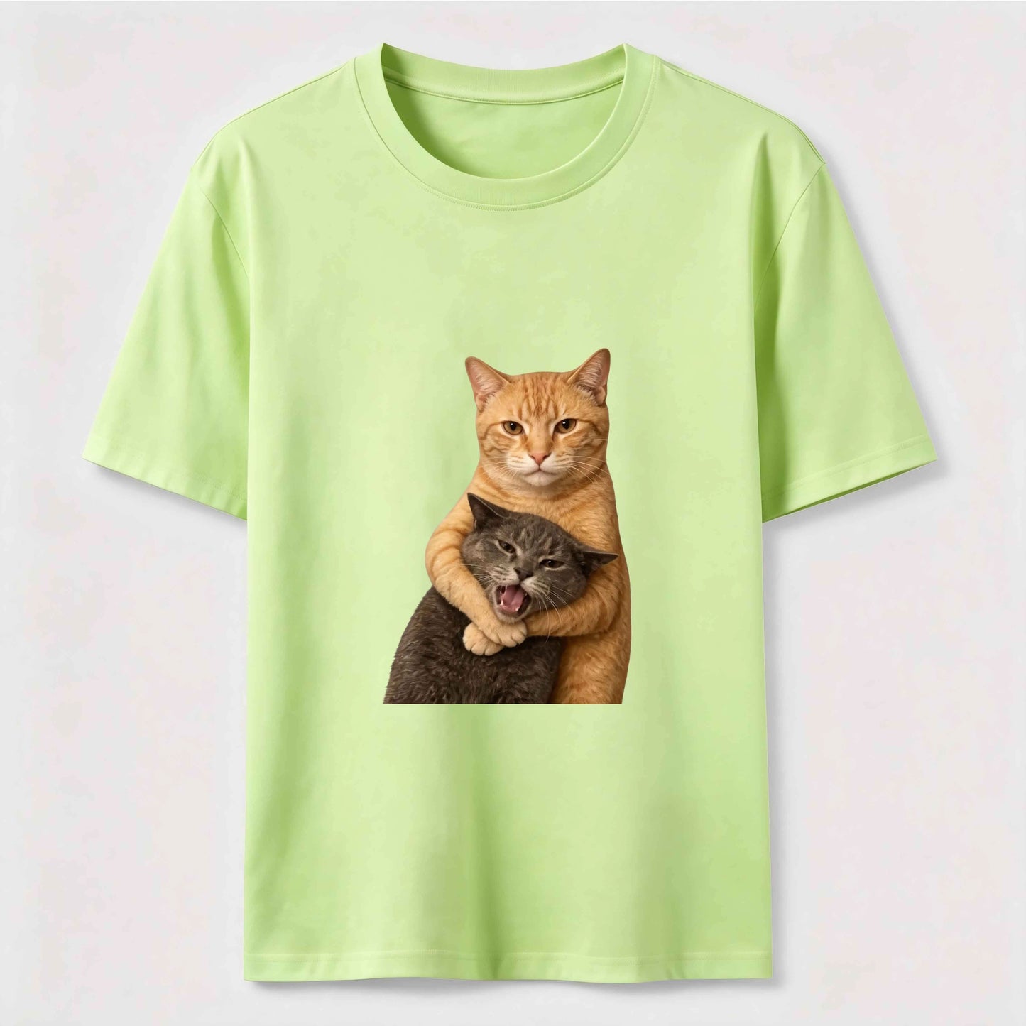 Nobody Messes With My Little Cat Graphic Tee