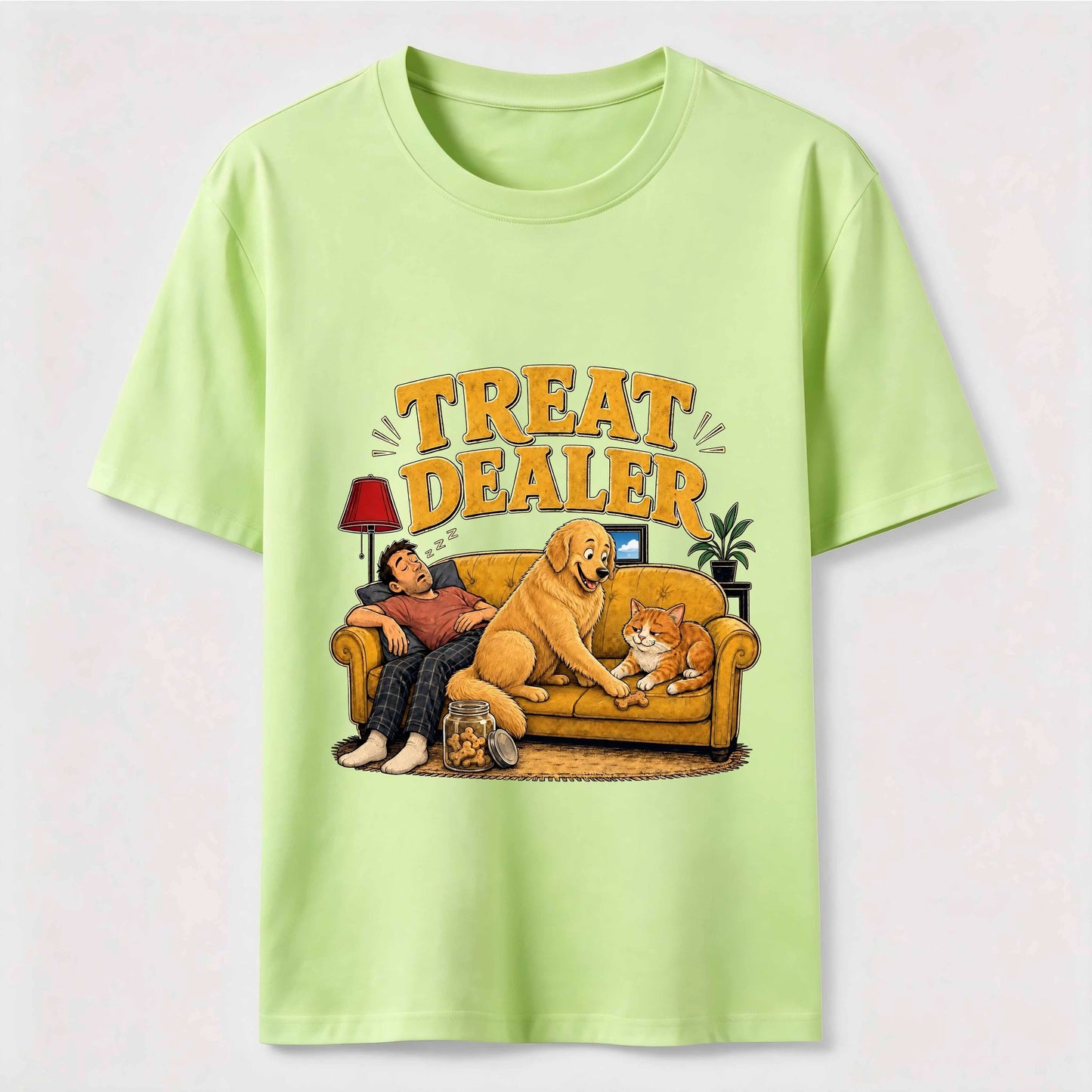 Funny Dog & Cat Parent Graphic Tee for Pet Lovers