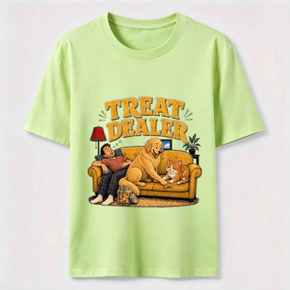 Funny Dog & Cat Parent Graphic Tee for Pet Lovers