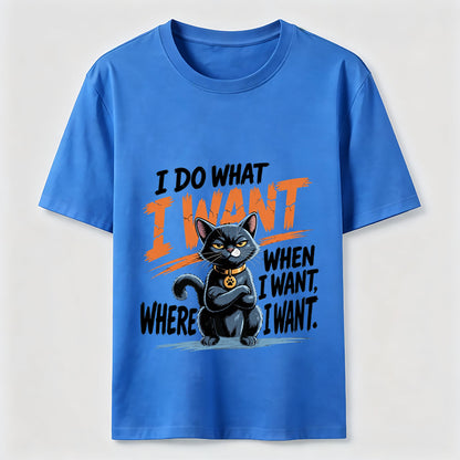 My Cat, My Rules Attitude Cat Lover Tee
