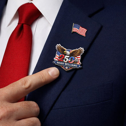 250th Anniversary 1776-2026 Eagle USA Semiquincentennial Patriotic Acrylic Pin HO82 901754