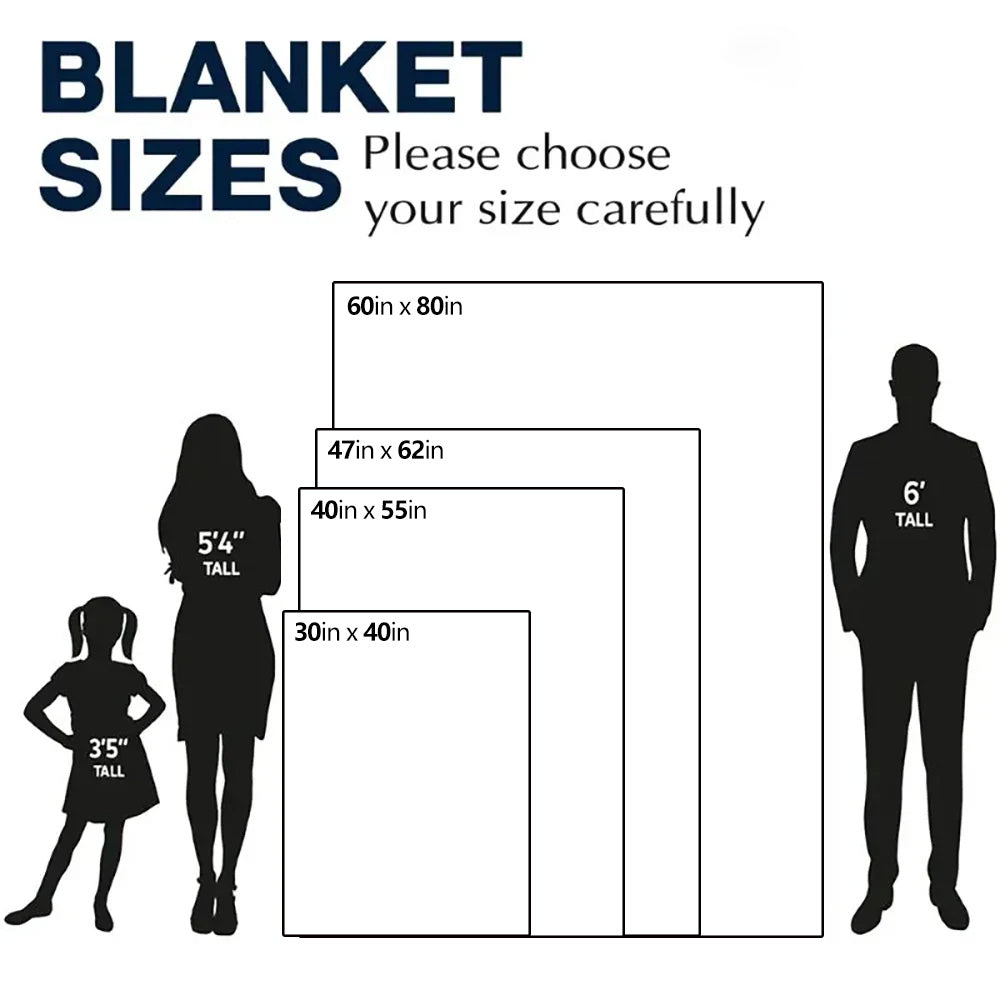 Personalized 'I'm Here For You' Friendship Blanket for Besties