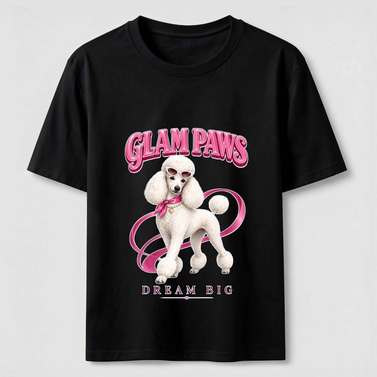 Glam Paws Fashion Dog Graphic Tee