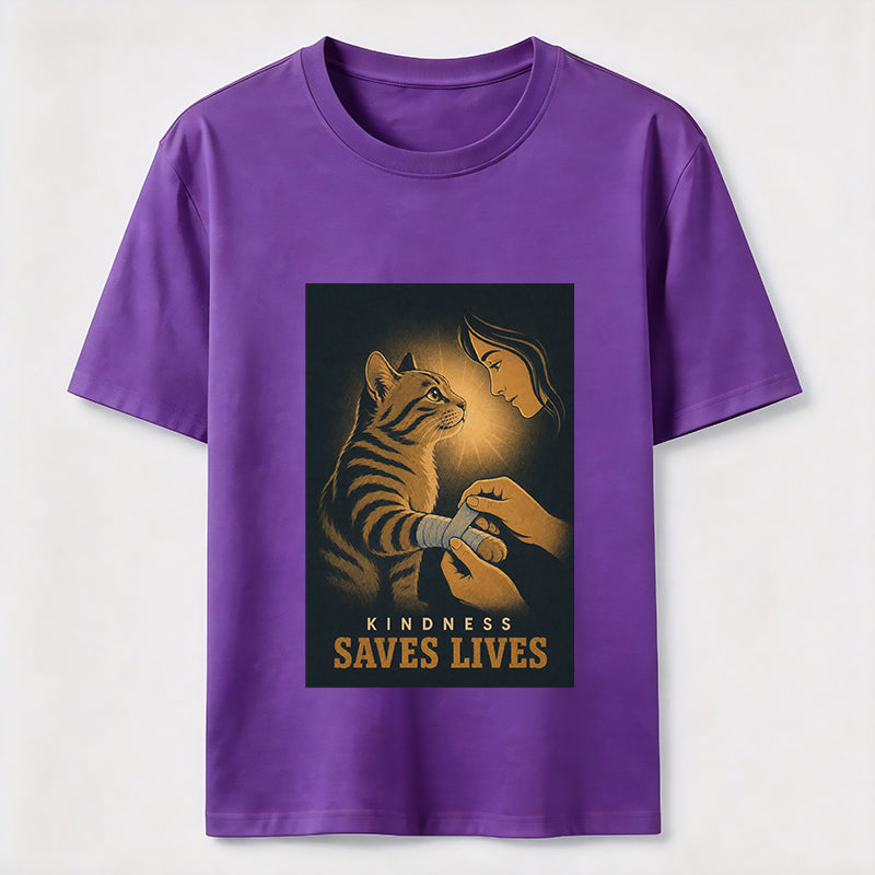 Every Paw Deserves Love – Cat Lover Graphic Tee