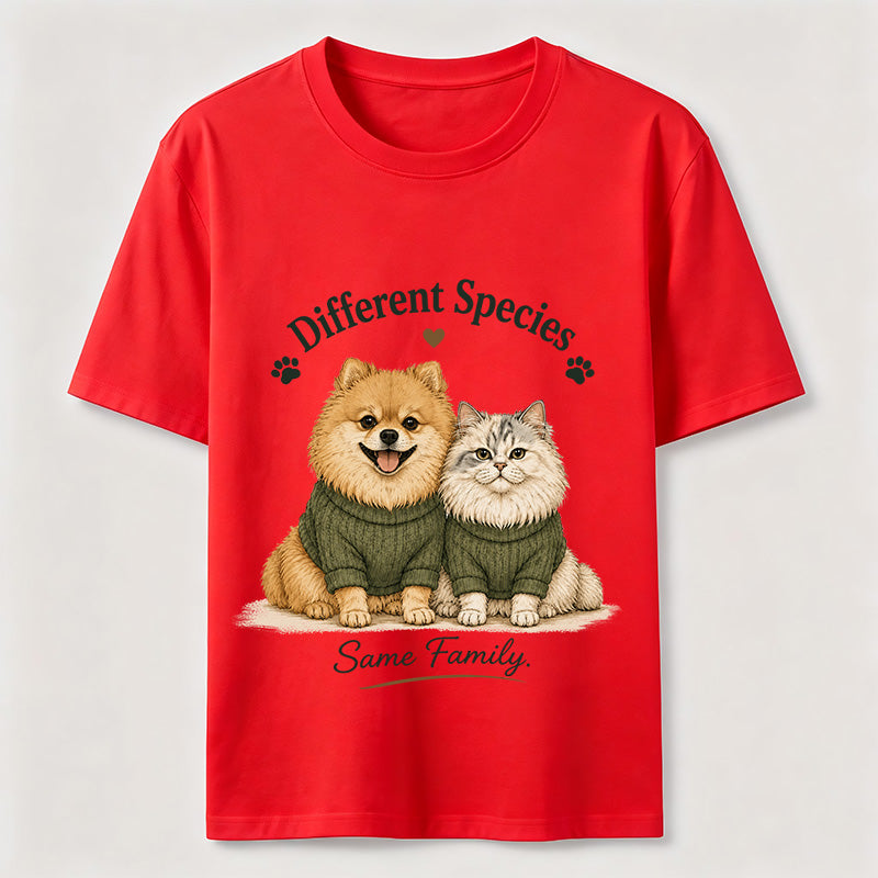 Different Species Same Family T-Shirt