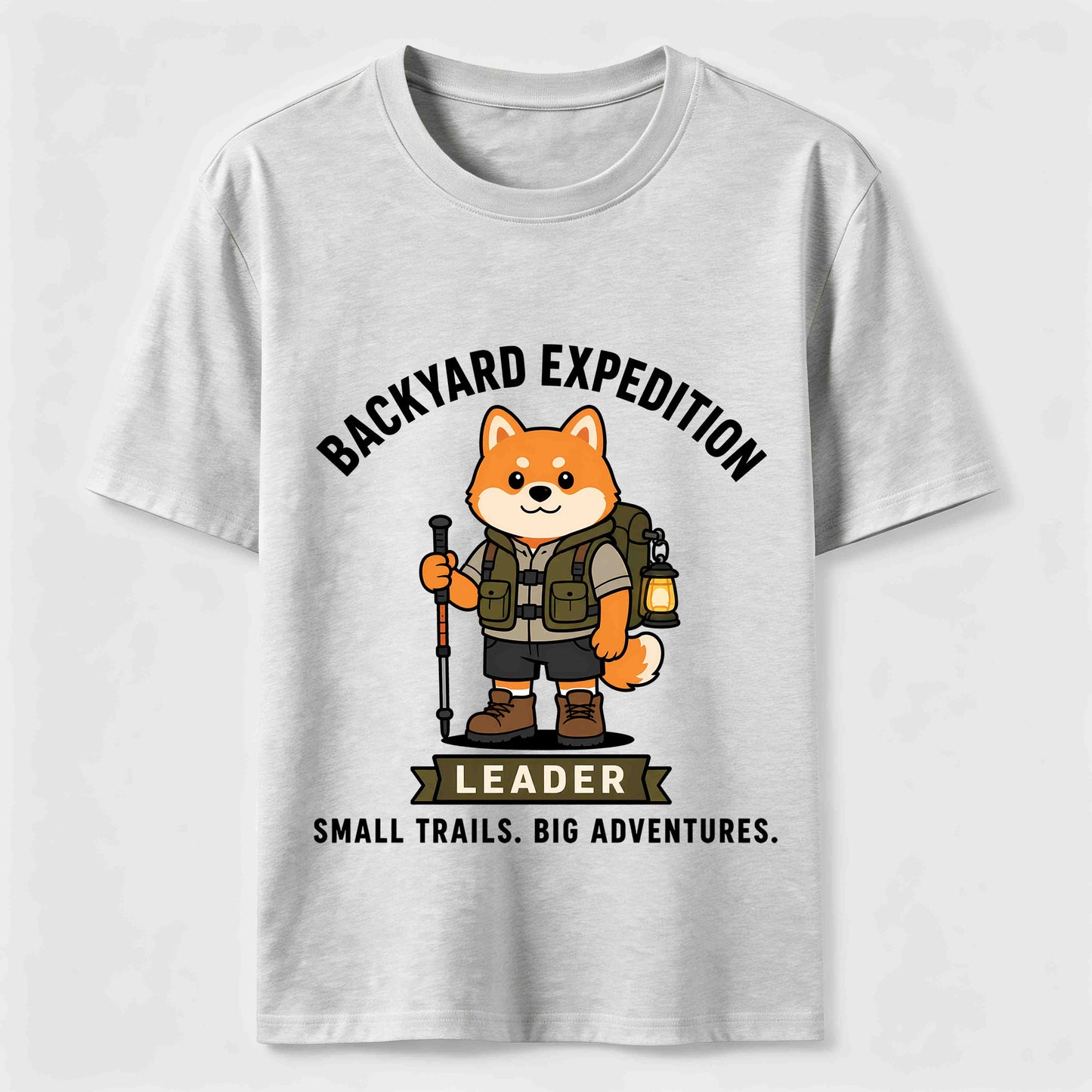 Shiba Inu Explorer Tee Outdoor Dog Lover T-Shirt