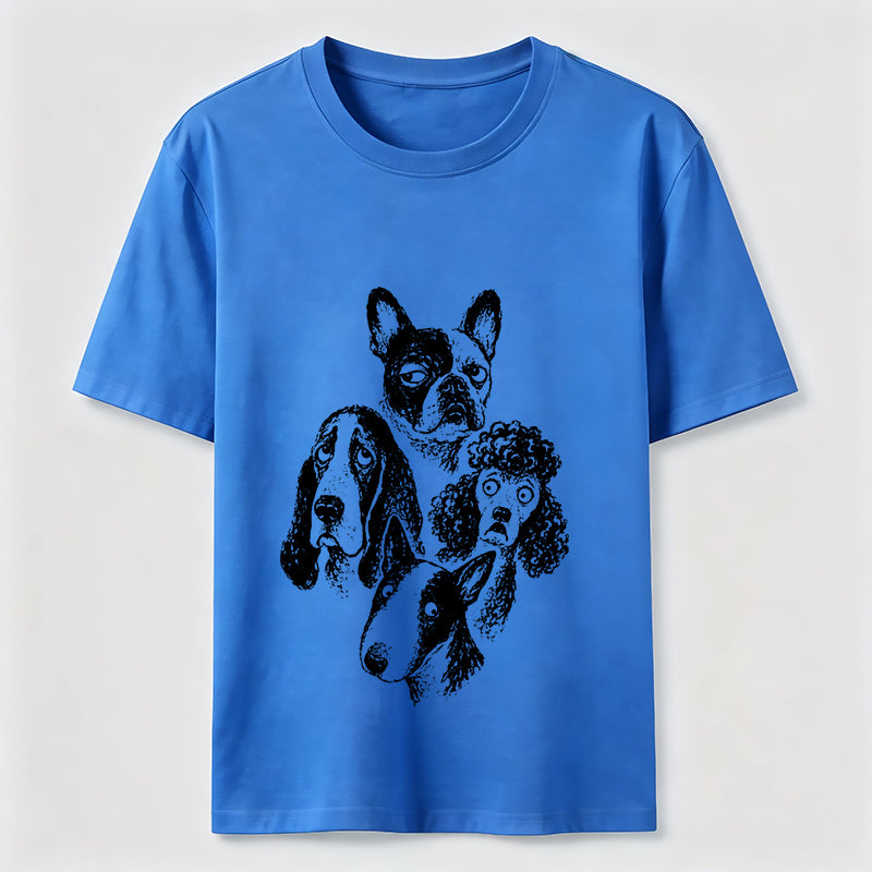 Blue Dog Squad Graphic Tee