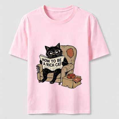 How to Be a Rich Cat T-Shirt