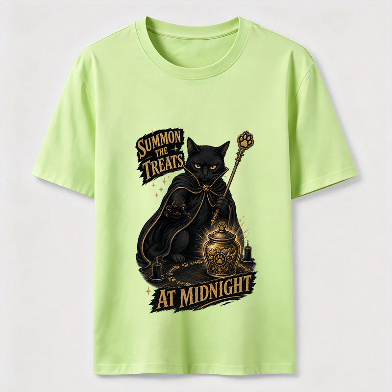 Midnight Treat Summoner Black Cat Tee