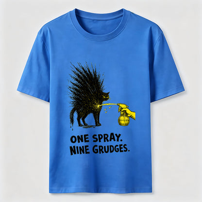 One Spray Nine Grudges Cat Tee