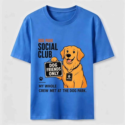 Dog Park Social Club Golden Retriever T-Shirt
