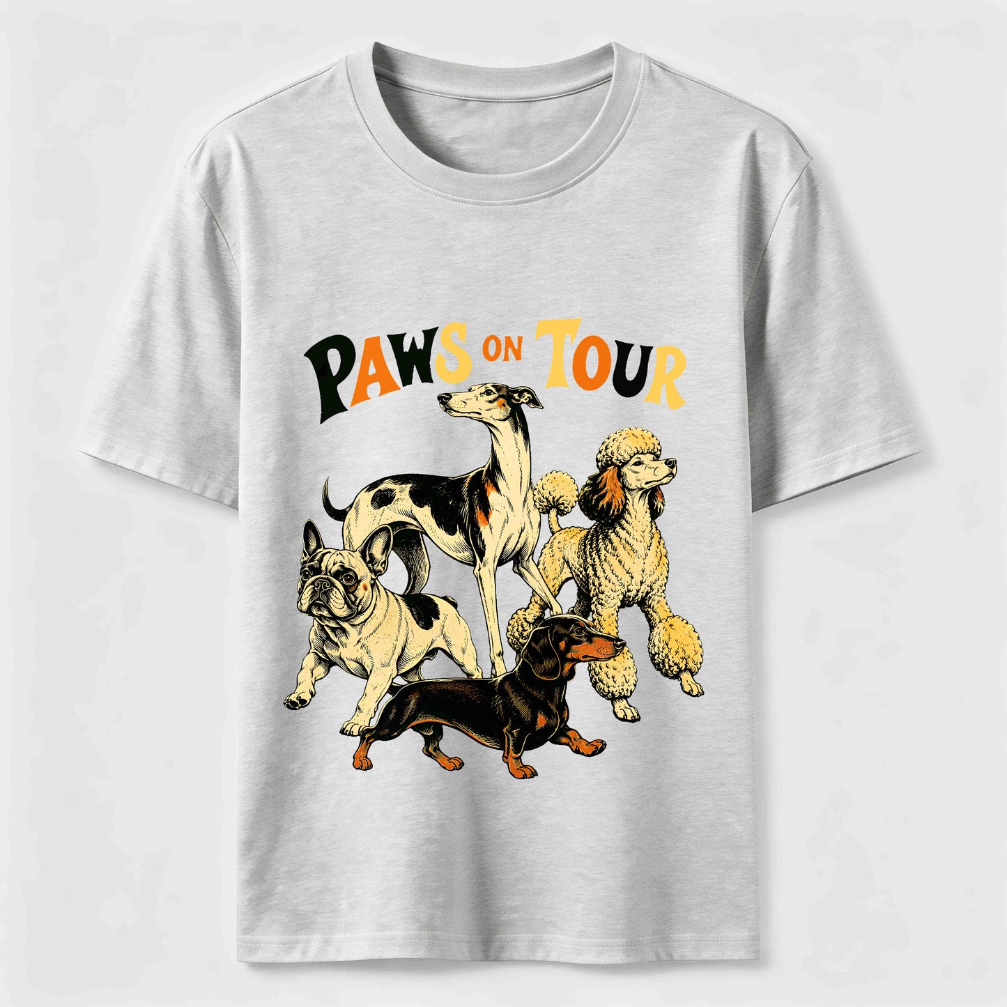 Dog Pack Road Trip Graphic T-Shirt