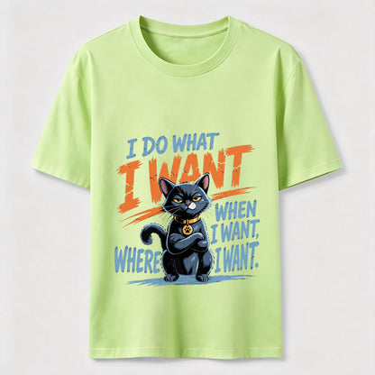 My Cat, My Rules Attitude Cat Lover Tee
