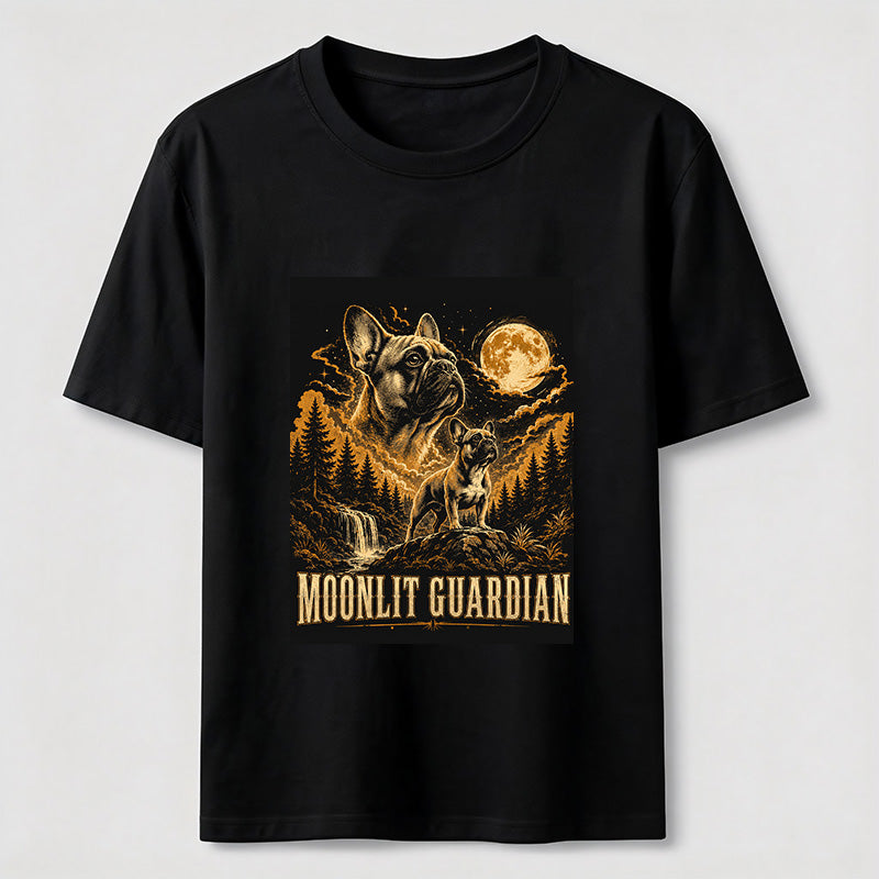 Tiny Dog, Legendary Guardian Funny Frenchie Graphic Tee