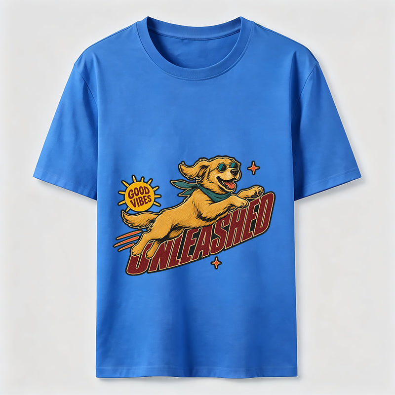 Golden Retriever Unleashed Tee
