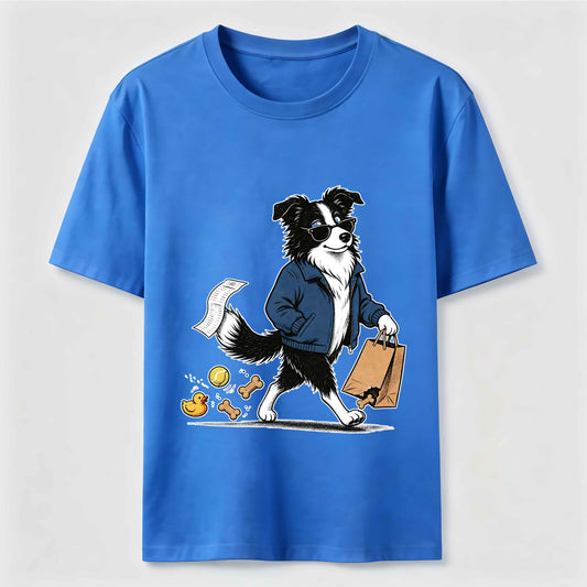 Border Collie Street Style Graphic Tee
