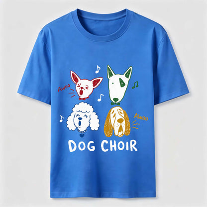 Dog Choir Funny Graphic Tee