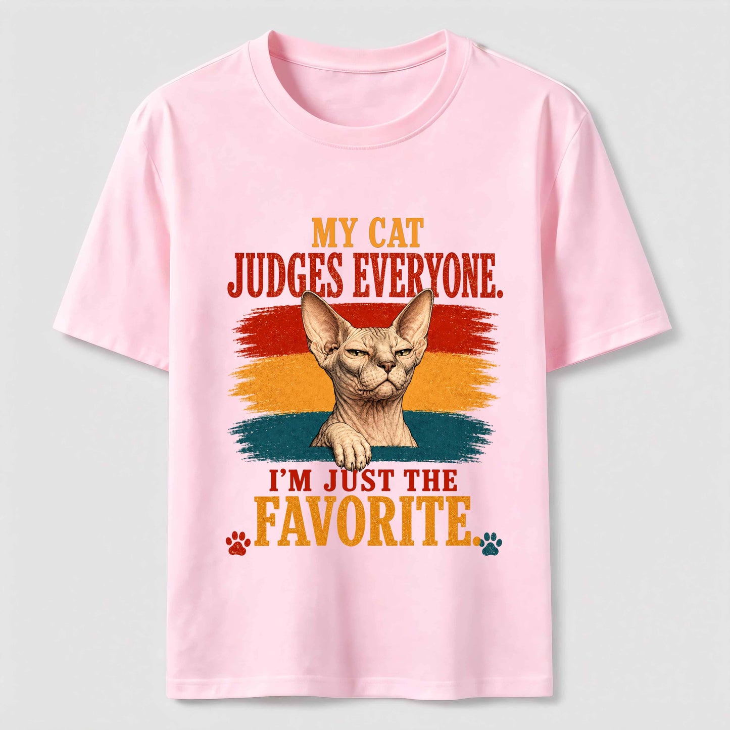 My Cat Judges Everyone Tee