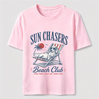 Sun Chasers Beach Dog Tee