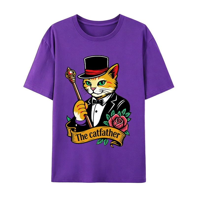 The Cat Father Shirt, Catfather Tshirt, Best Cat Dad Ever T-Shirt