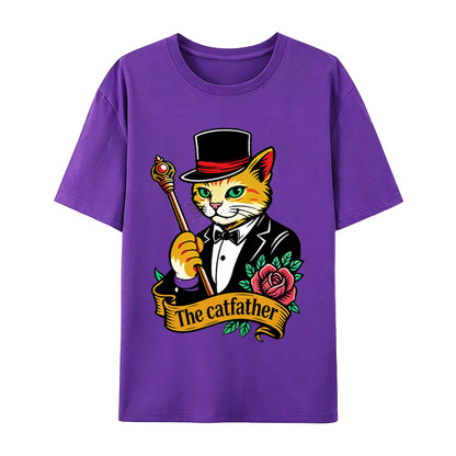 The Cat Father Shirt, Catfather Tshirt, Best Cat Dad Ever T-Shirt