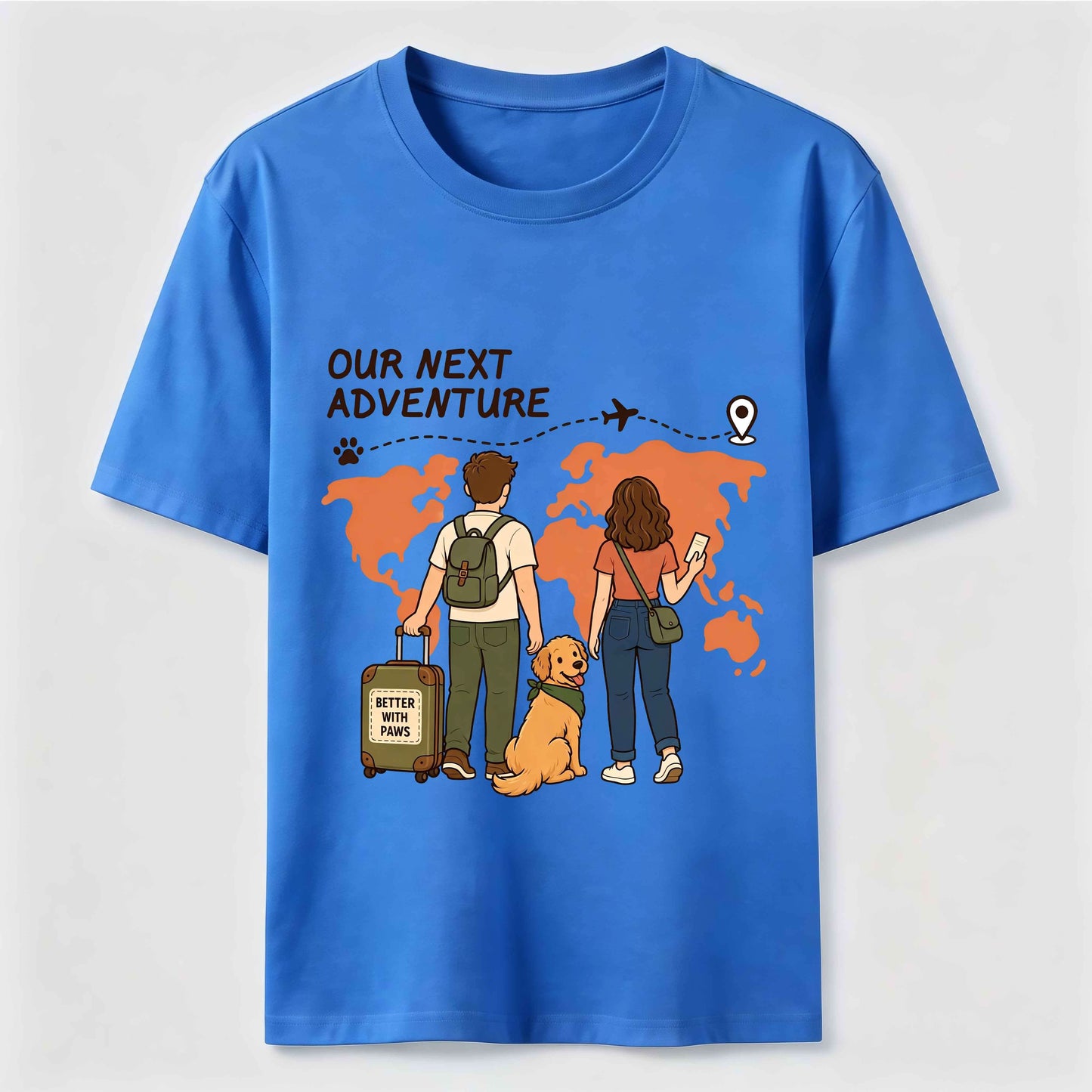 Our Next Adventure Dog T-Shirt