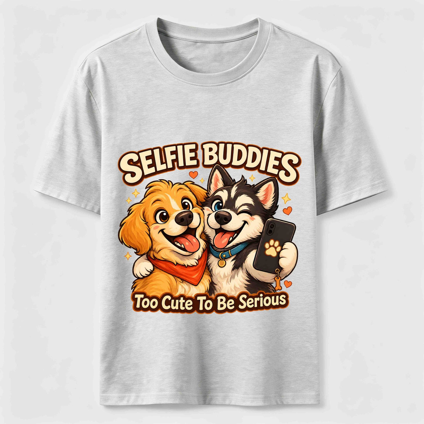 Selfie Buddies Dog T-Shirt