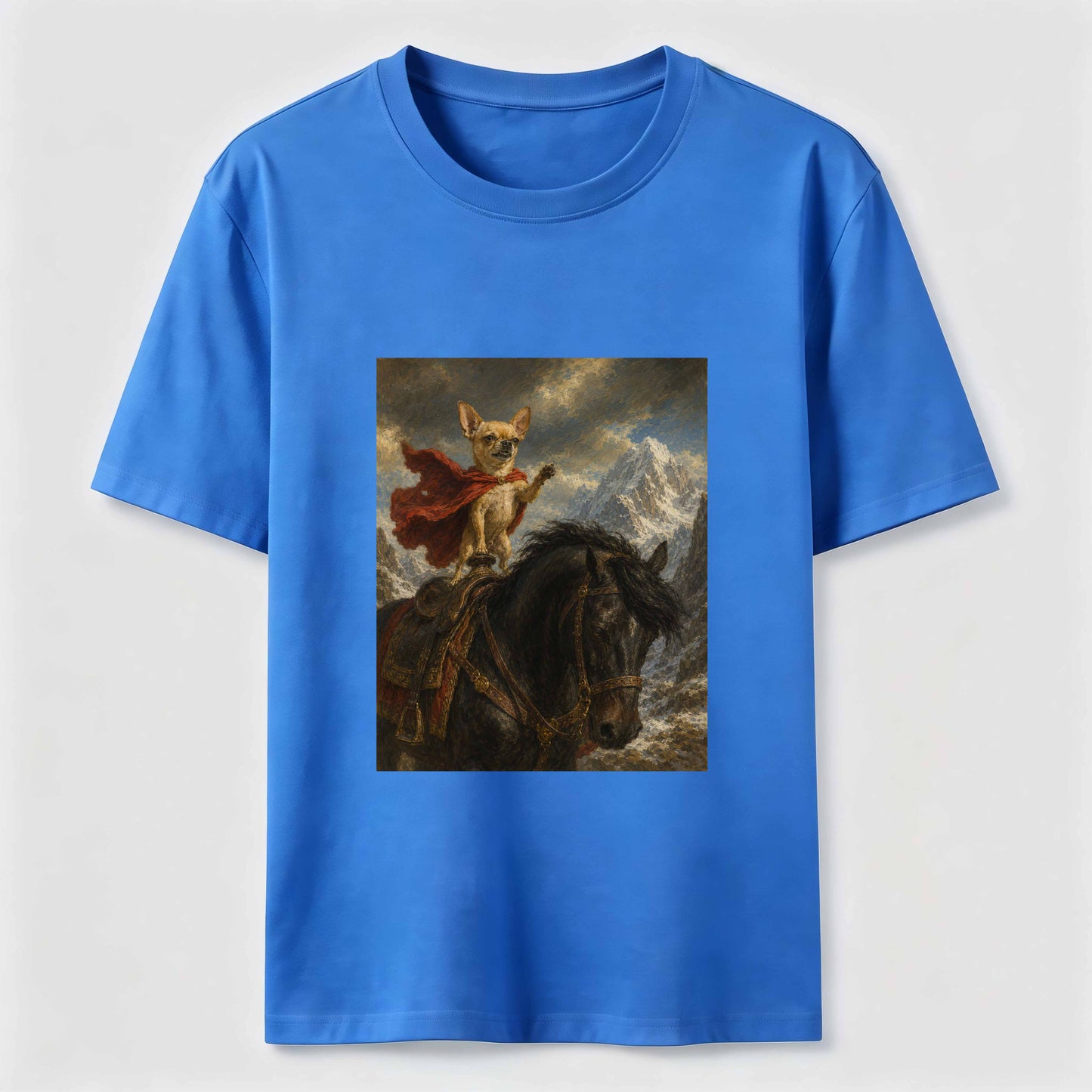 Brave Chihuahua Horseback Tee