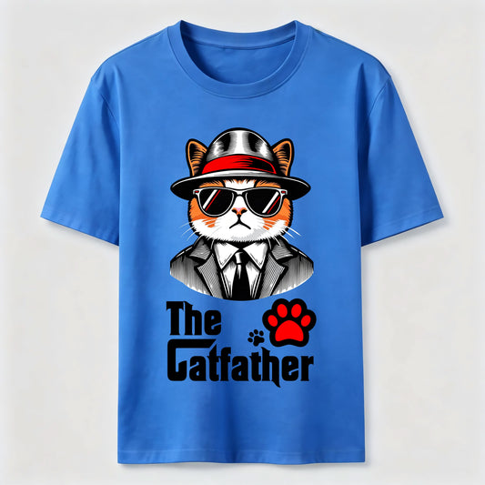 The Catfather Cool Gentleman Cat T-Shirt