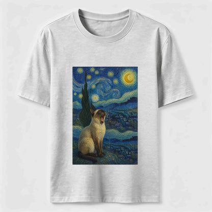 The Cat Who Recreated Starry Night