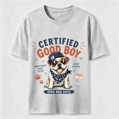 Certified Good Boy Dog Tee