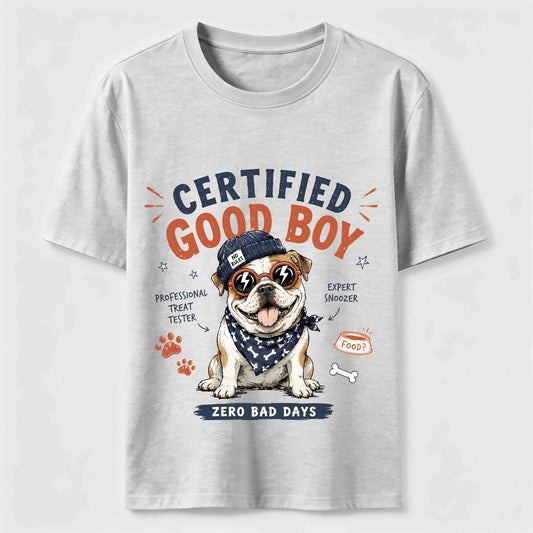 Certified Good Boy Dog Tee