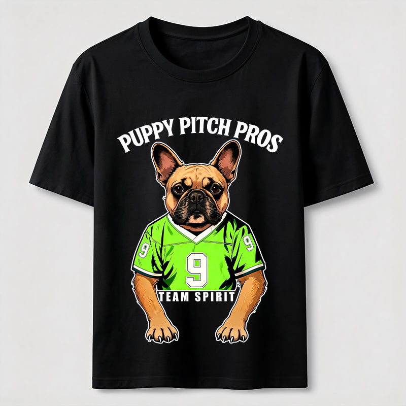 Team Spirit French Bulldog Athletic T-Shirt