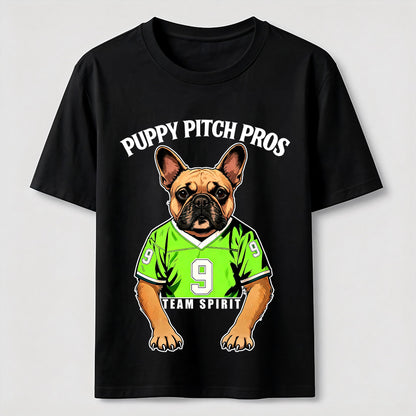 Team Spirit French Bulldog Athletic T-Shirt