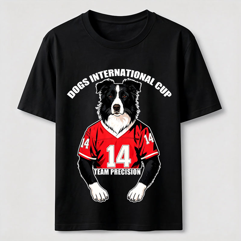 Team Precision Border Collie Athletic T-Shirt