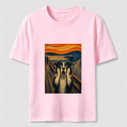 Scream Dog Art Graphic Tee
