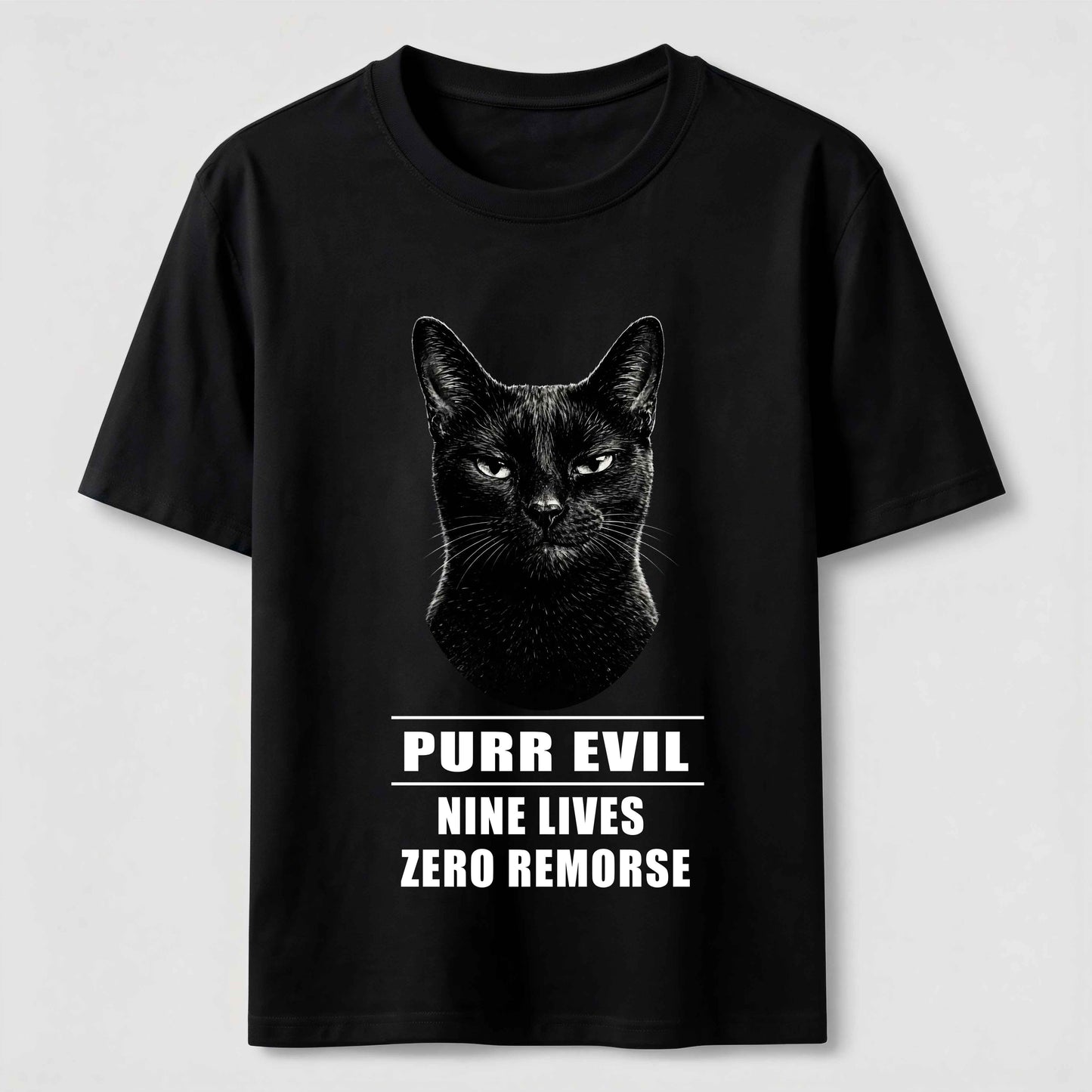 The Villain Era of My Cat Vintage Dark Cat T-Shirt